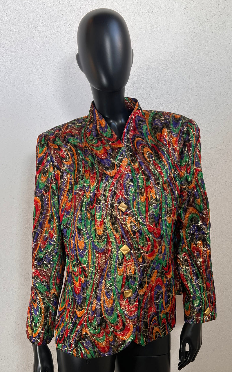 Vintage 90s Brocade Jacket