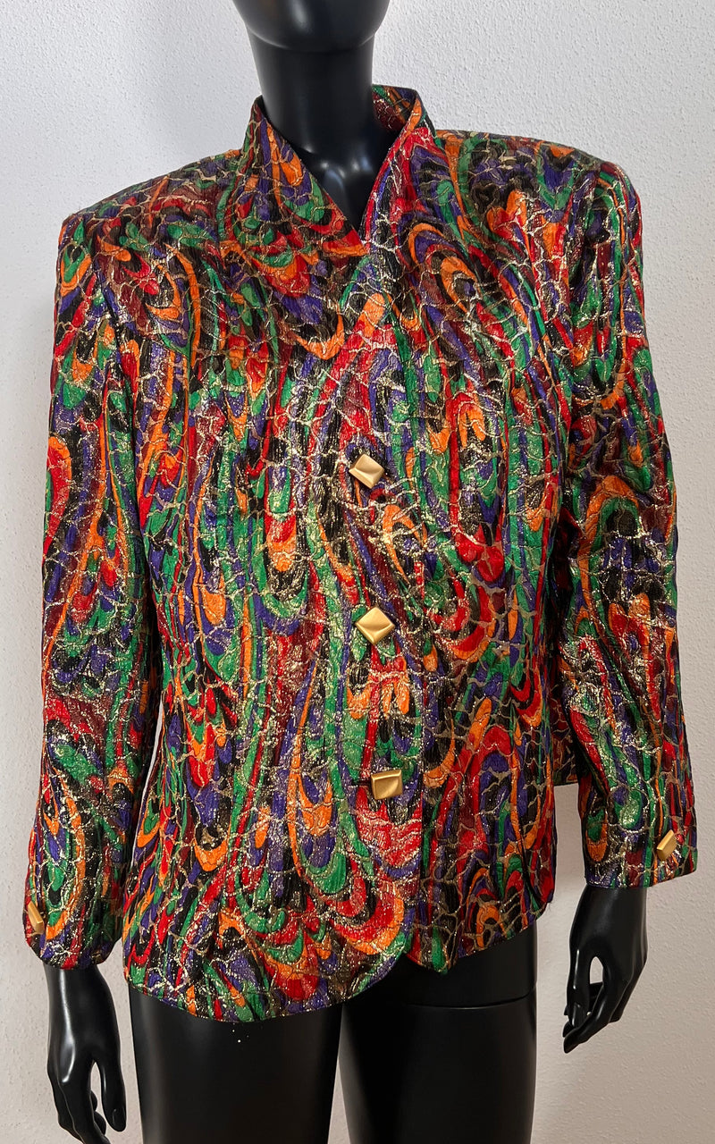 Vintage 90s Brocade Jacket