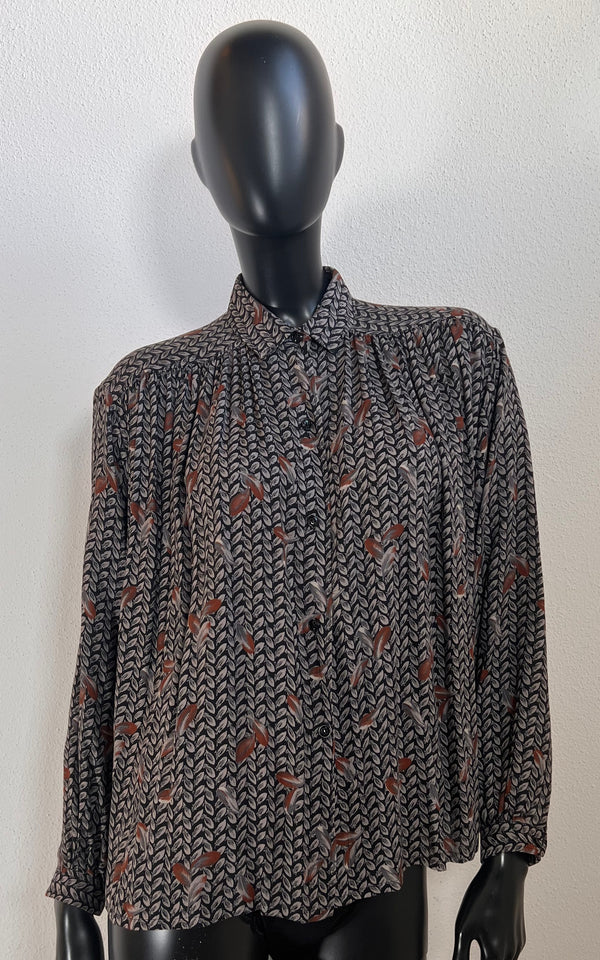 Vintage 70s Saint Claire Paris Blouse