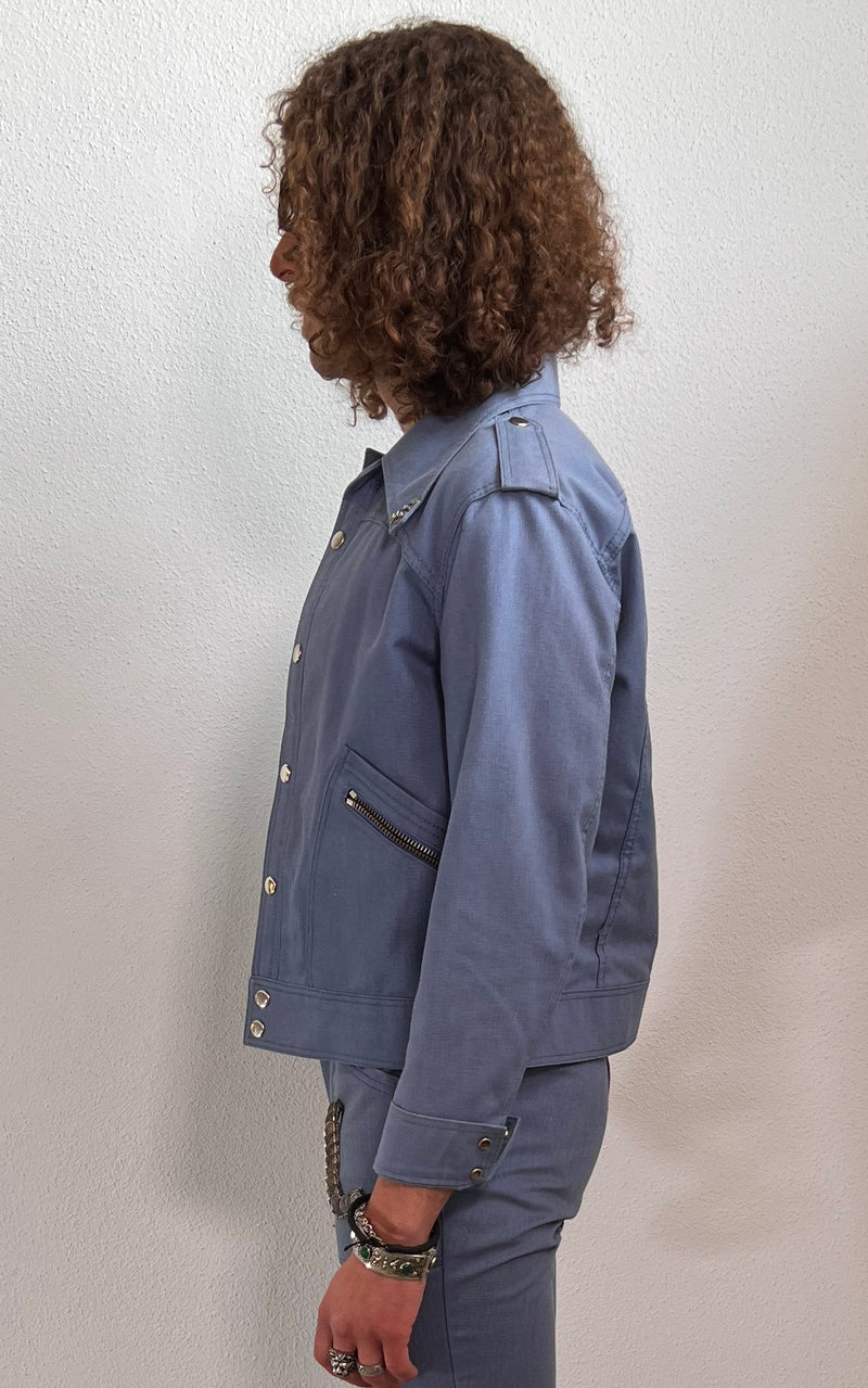 Vintage MENS 70s Denim Suit