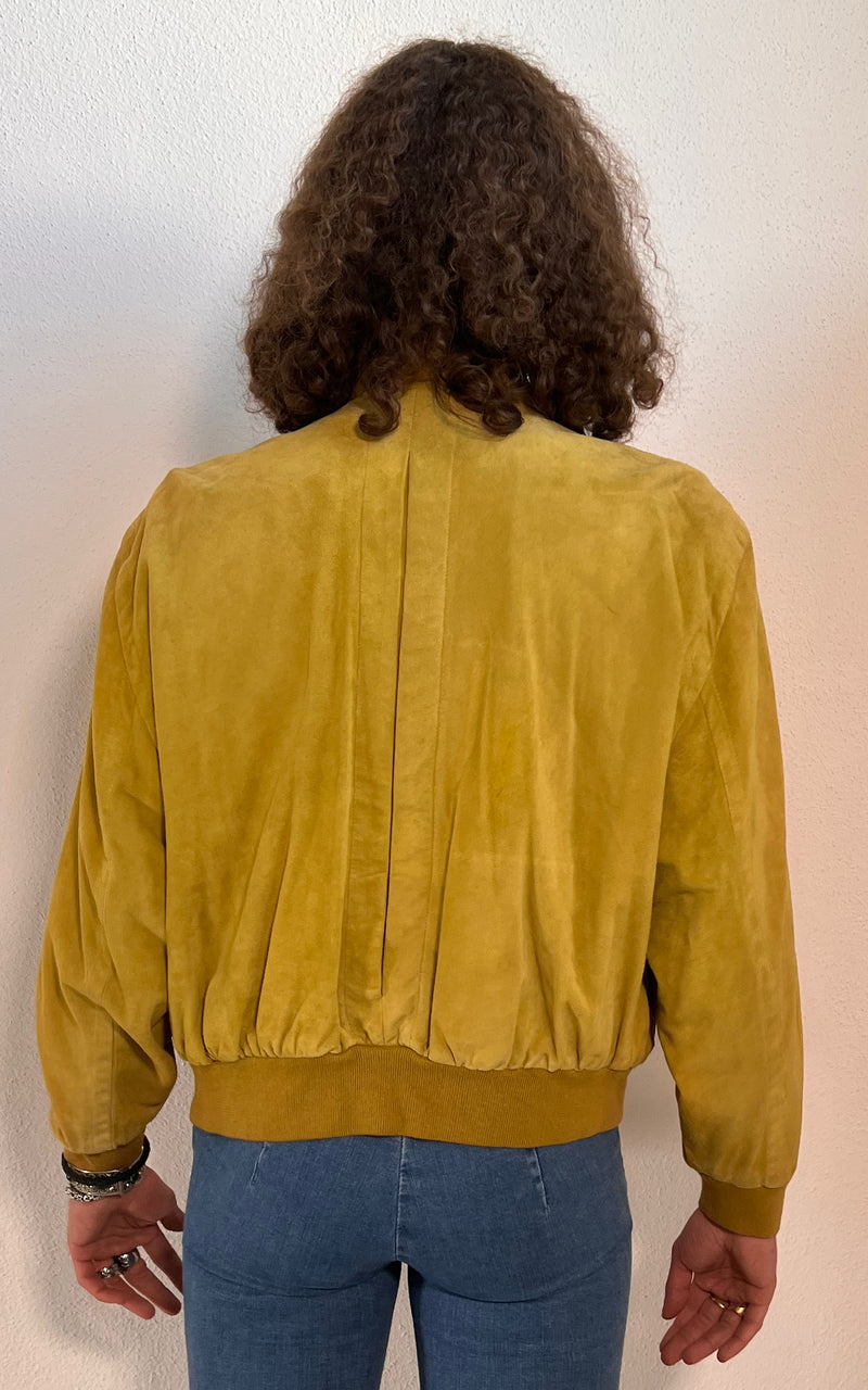 Vintage Rene Lezard Suede Blouson