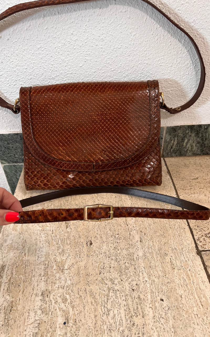 Vintage 60s Bag & Belt Set