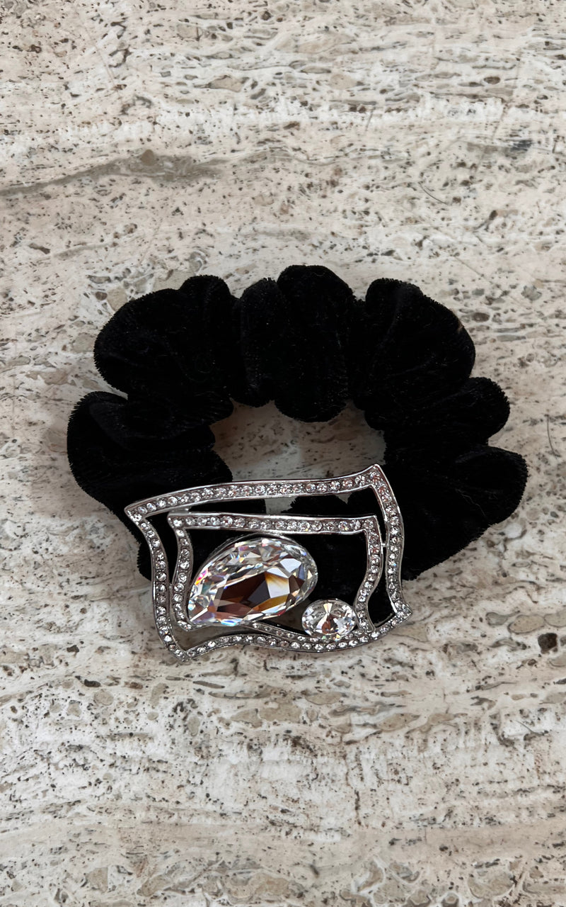 Vintage Velvet Scrunchie