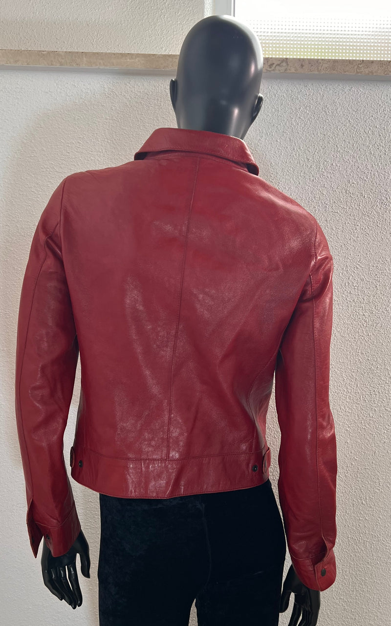 Vintage Strenesse Blue Leatherjacket