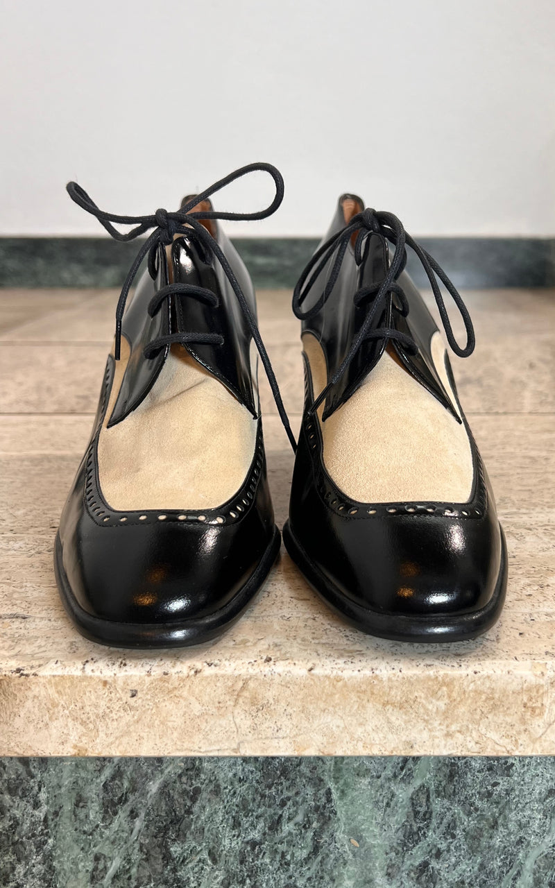 Vintage Fratelli Rossetti Budapester Heels 39