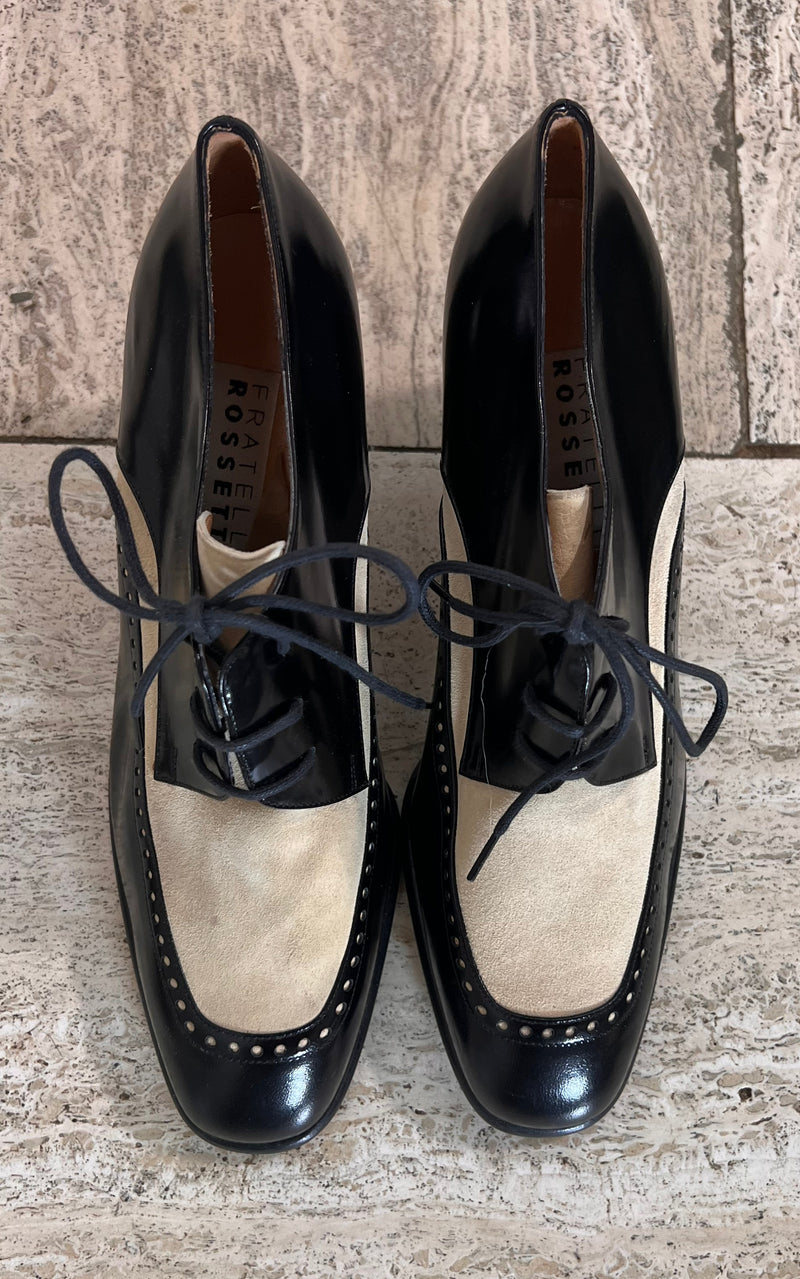 Vintage Fratelli Rossetti Budapester Heels 39