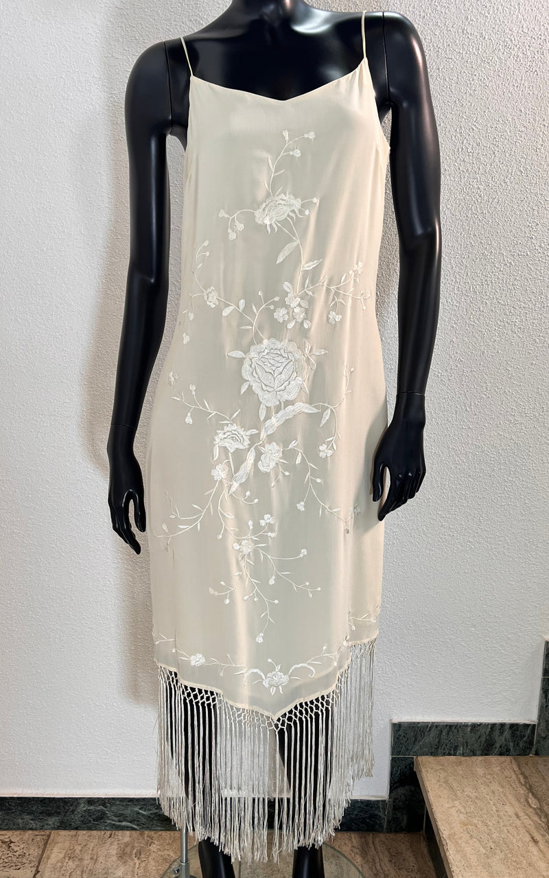 Vintage Nicowa Piano Shawl Dress