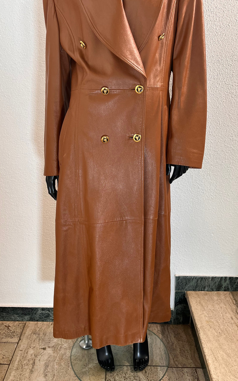 Vintage Escada Leather Coat