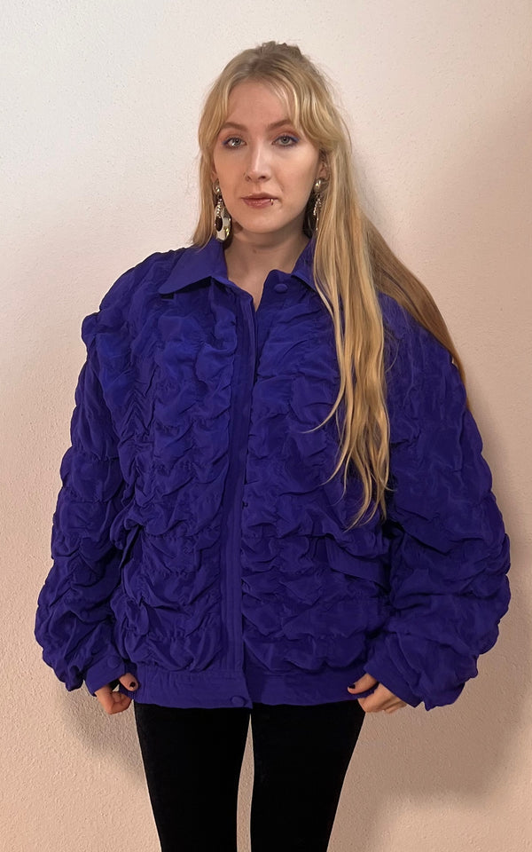 Vintage Silk Blouson