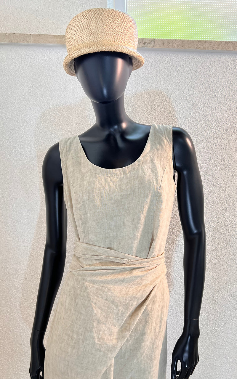 Vintage 90s Jean Paul Linnen Dress