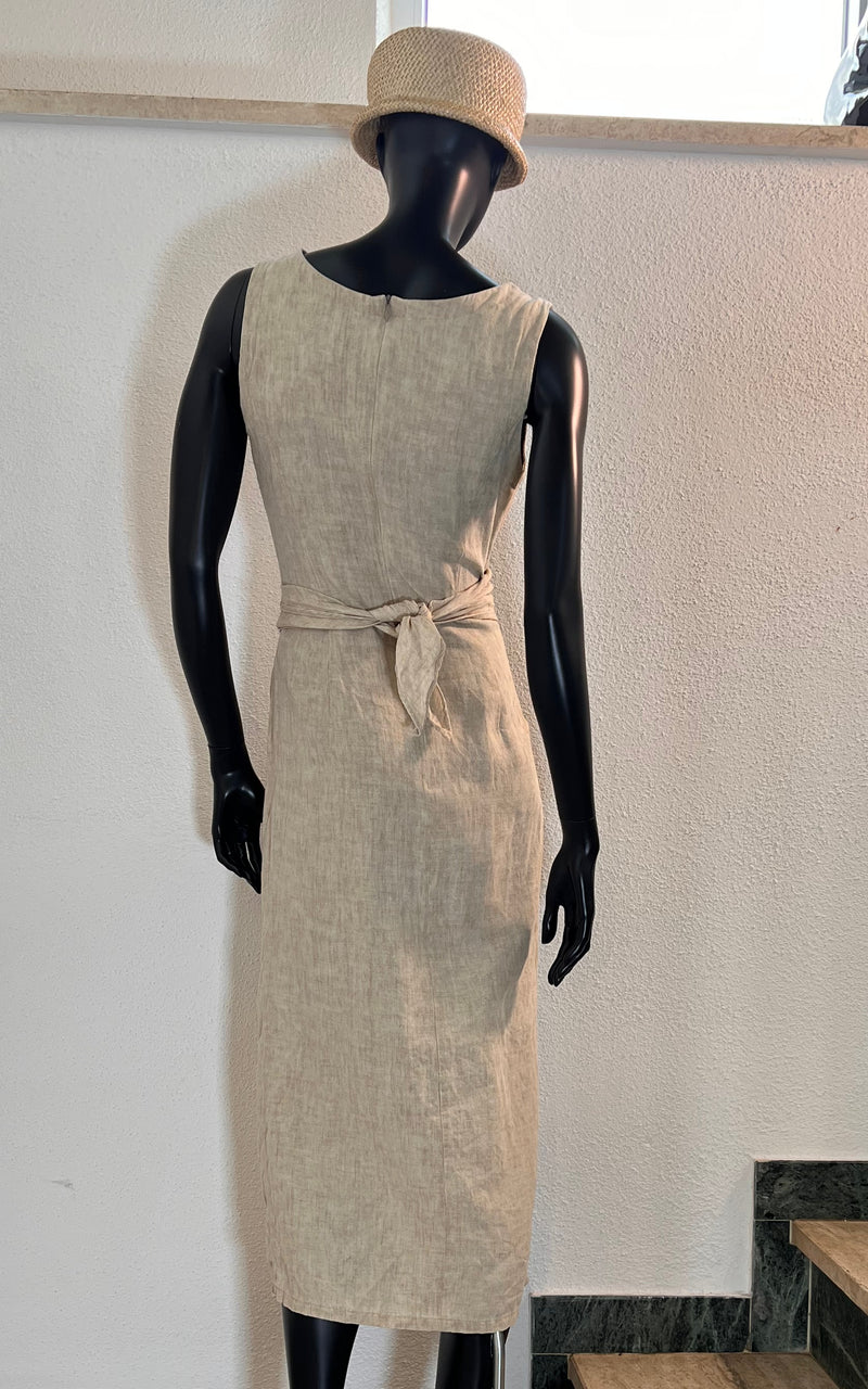 Vintage 90s Jean Paul Linnen Dress