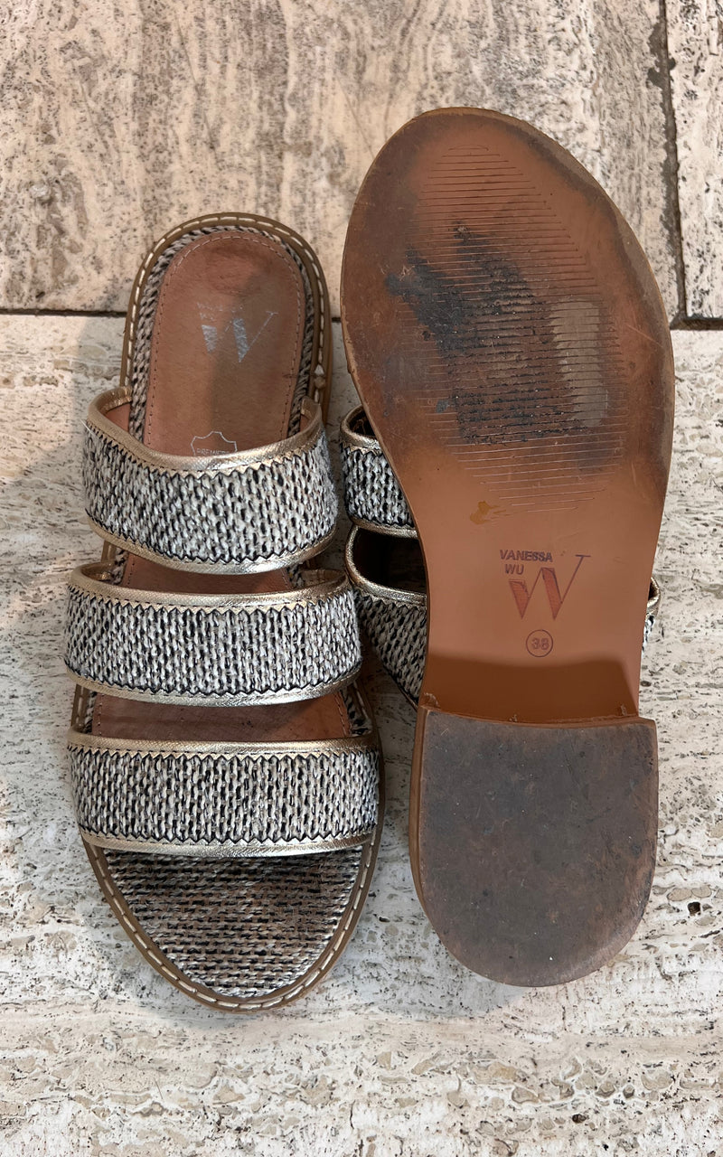 Vintage Vanessa Wu Sandals 38