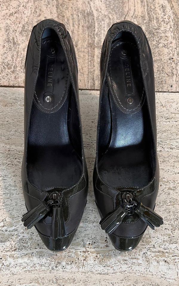 Vintage Y2K Celine Mules 37