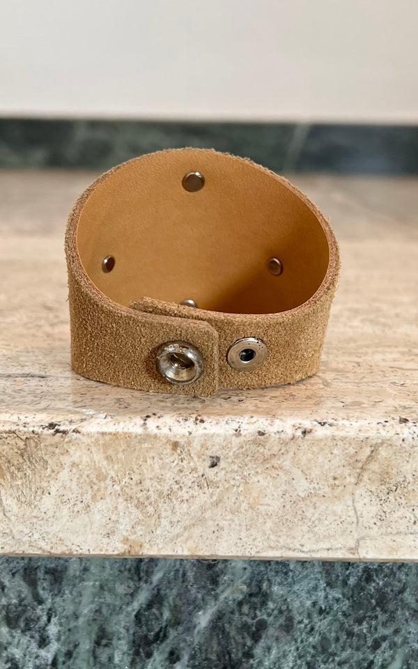 Vintage Suede Western Arm Cuff