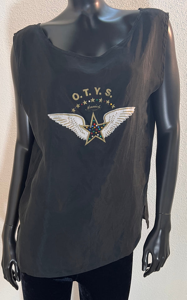 Vintage O.T.Y.S. Silk Top